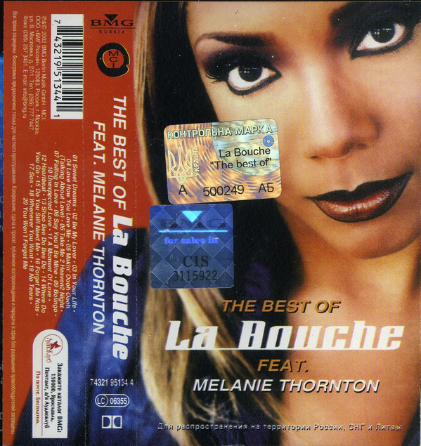 Album herunterladen La Bouche, Melanie Thornton - The Best Of La Bouche Feat Malenie Thornton