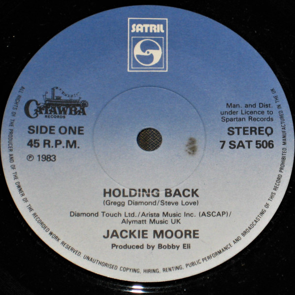 Jackie Moore – Holding Back (1983, Vinyl) - Discogs