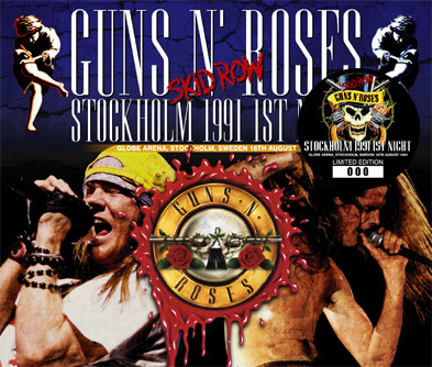 Guns N' Roses / Skid Row – Stockholm 1991 1st Night (2015, CD 