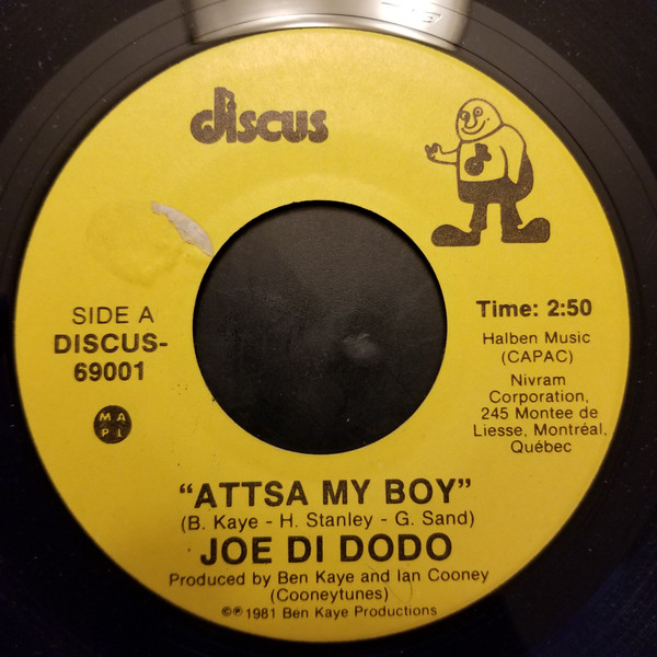 Album herunterladen Joe Di Dodo - Attsa My Boy