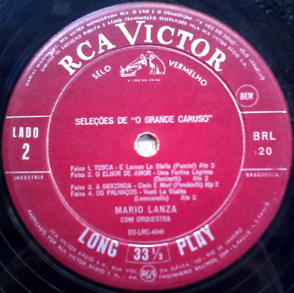 last ned album Mario Lanza - Seleções De O Grande Caruso