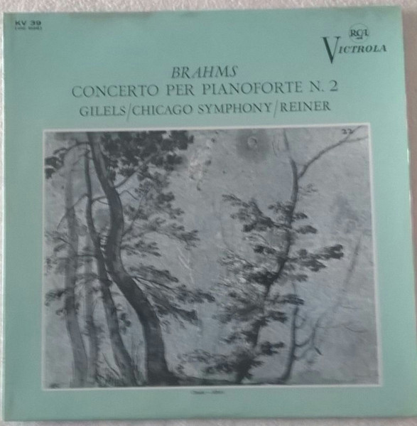 Brahms, Gilels · Reiner · Chicago Symphony - Concerto No. 2, Releases