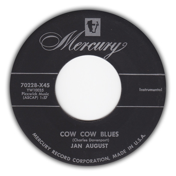 ladda ner album Jan August - Cow Cow Blues Martha