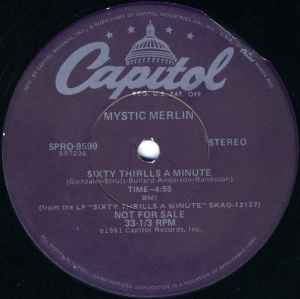 Mystic Merlin - Sixty Thrills A Minute album cover