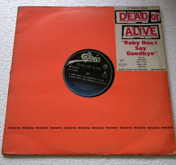 Dead Or Alive – Baby Don't Say Goodbye (1989, Vinyl) - Discogs