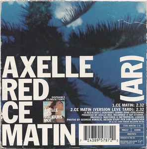 Axelle Red - Ce Matin