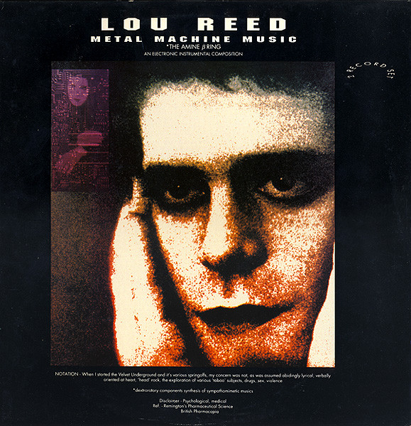 Lou Reed – Metal Machine Music (The Amine β Ring) (1991, Vinyl 