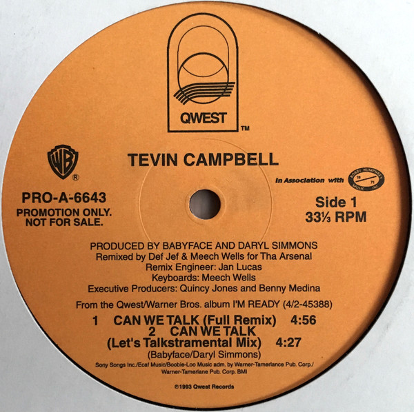 Tevin Campbell / Can We Talk (Remix)