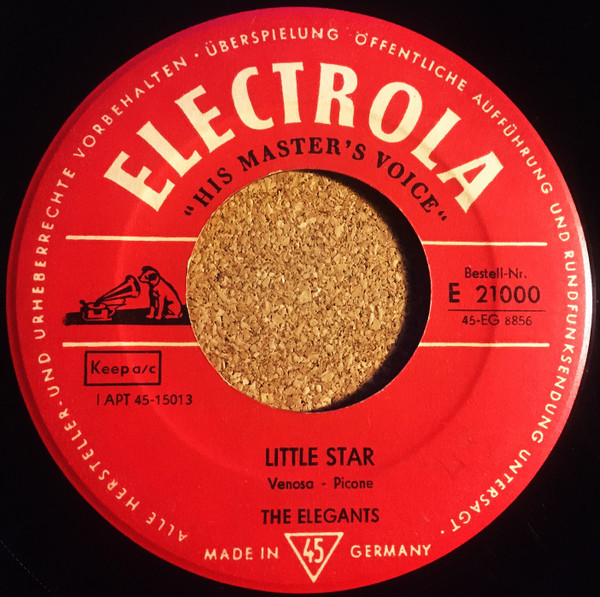 The Elegants – Little Star (1958, Vinyl) - Discogs