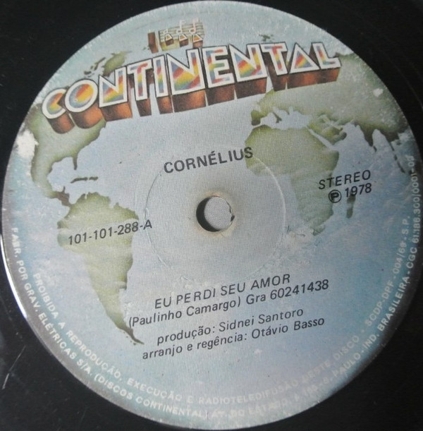 last ned album Cornelius - Eu Perdi Seu Amor Não Consigo Te Esquecer