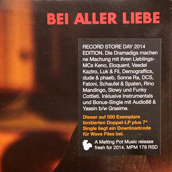 descargar álbum Dramadigs - Bei Aller Liebe