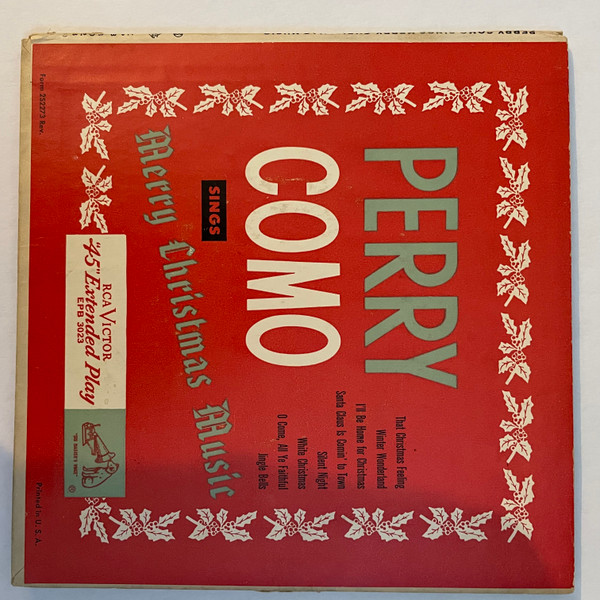 Perry Como – Merry Christmas Music (1952, Gatefold, Vinyl) - Discogs