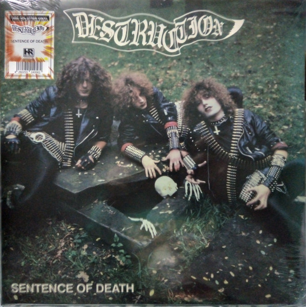 Destruction – Sentence Of Death (2020, Clear w/ Red & Yellow [Fire 