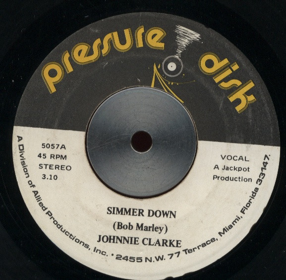 Johnnie Clarke – Simmer Down (Vinyl) - Discogs