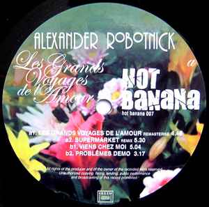 Alexander Robotnick-Les Grands Voyages De L'Amour copertina album