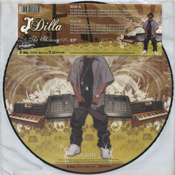 J Dilla ‎/The Shining EP (Limited promo)-