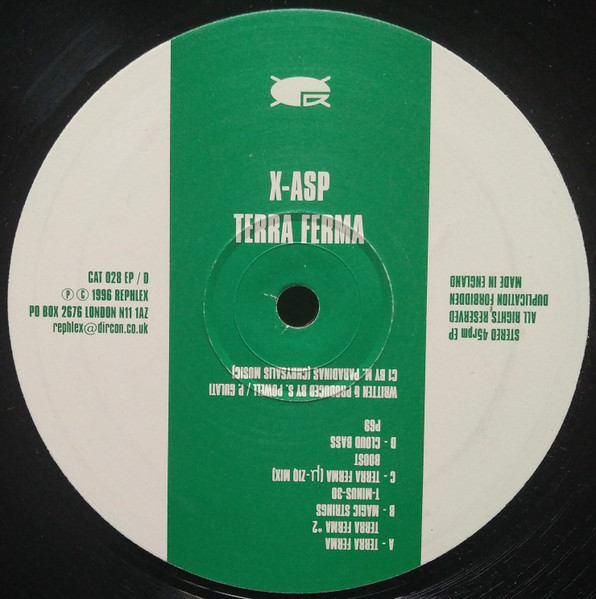 X-Asp – Terra Ferma (1996, Vinyl) - Discogs