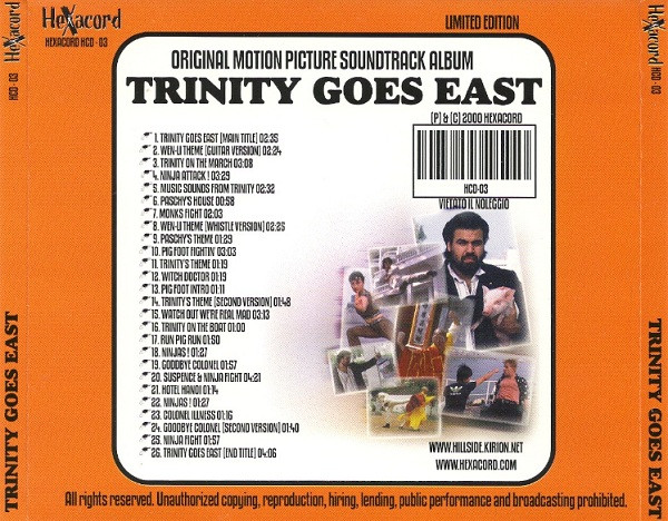 baixar álbum Alessandro Alessandroni - Trinity Goes East Original Motion Picture Soundtrack