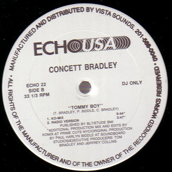 last ned album Concett Bradley - Tommy Boy