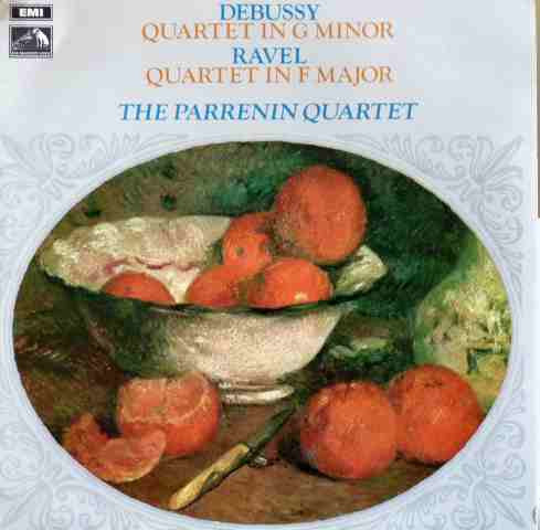 descargar álbum Debussy Ravel, The Parrenin Quartet - Quartet In G Minor Quartet In F Major