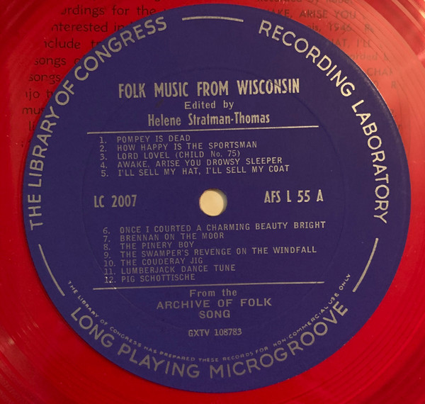 lataa albumi Various - Folk Music From Wisconsin