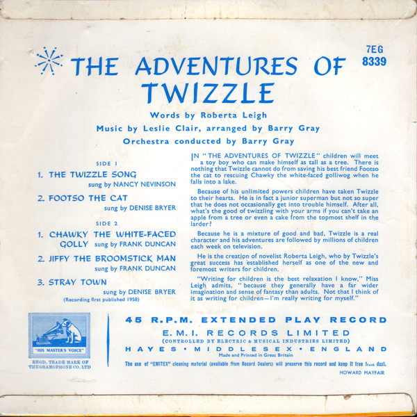 descargar álbum Various - The Adventures Of Twizzle