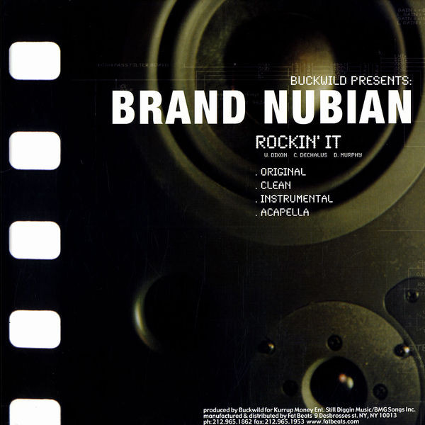 Brand Nubian / D.I.T.C. – Rockin' It / Spend It (2000, Vinyl