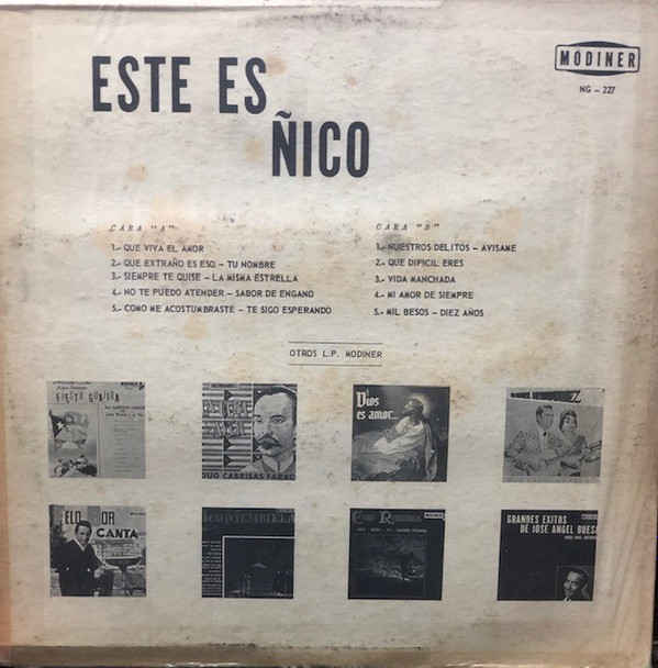 last ned album Ñico Membiela - Este Es ñico