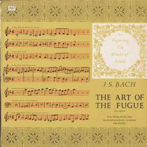 Johann Sebastian Bach - The Art Of The Fugue album cover