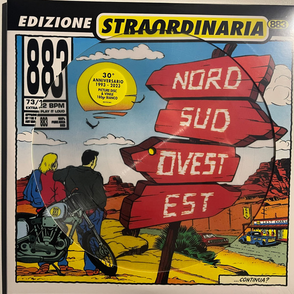 LP 883 - NORD SUD OVEST EST ORIGINALE - Vinyl shop Bergamo
