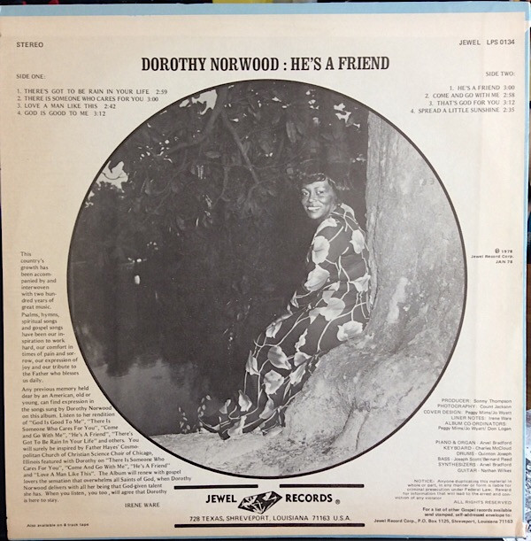 Album herunterladen Dorothy Norwood - Hes A Friend