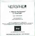 Cover of Wait For The Summer, 2008-02-00, CDr