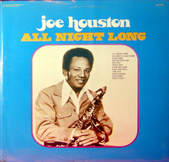 Joe Houston – Blows All Night Long (1956, Vinyl) - Discogs