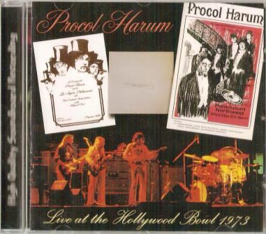 Procol Harum – Live At The Hollywood Bowl 1973 (2012, CD) - Discogs