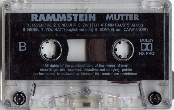 ladda ner album Rammstein - Mutter 4 Bonus Track