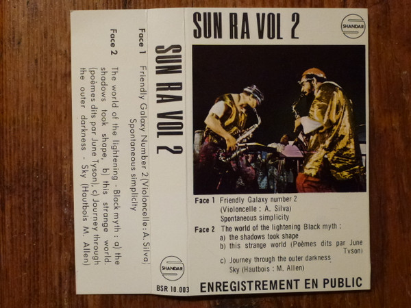 Sun Ra – Nuits De La Fondation Maeght Volume 2 (1971, Cassette 