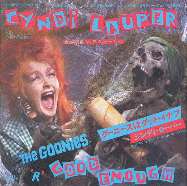 Cyndi Lauper = シンディ・ローパー – The Goonies 'R' Good Enough ...