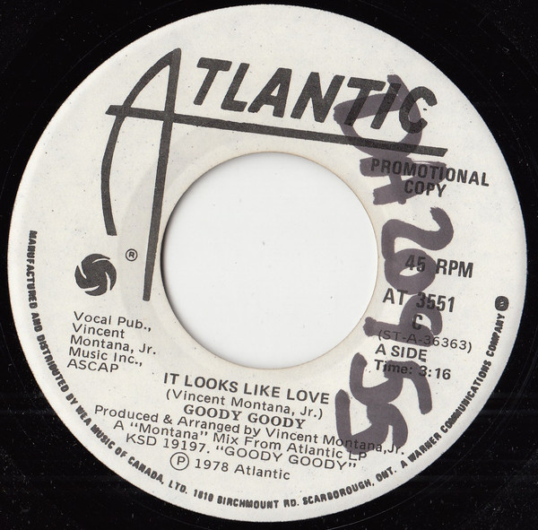 Goody Goody – It Looks Like Love / Super Jock (1978, Vinyl) - Discogs