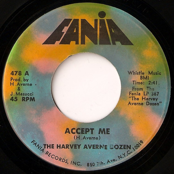 The Harvey Averne Dozen – Accept Me / Why Can't We Really Be Free