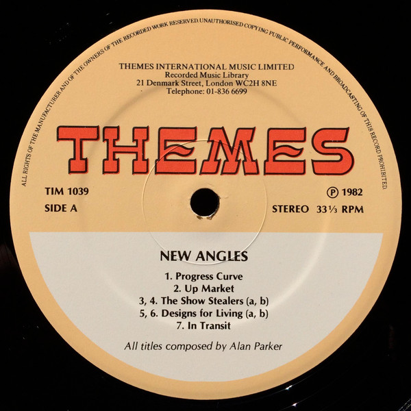 ladda ner album Alan Parker - New Angles