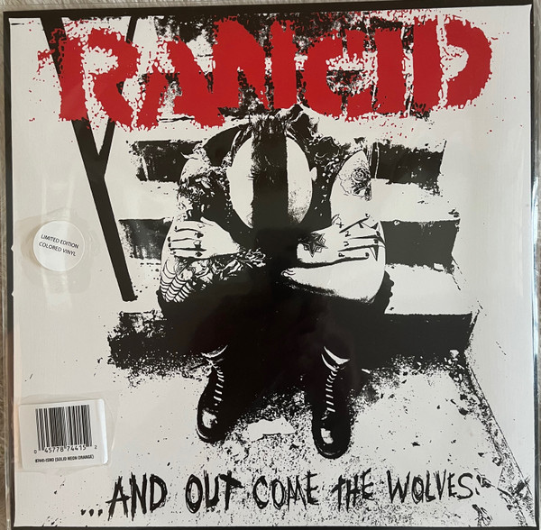 2LP オレンジ RANCID \n「life won't wait」 - 洋楽