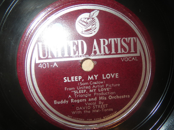 Album herunterladen Buddy Rogers And His Orchestra - Sleep My Love My Buddy