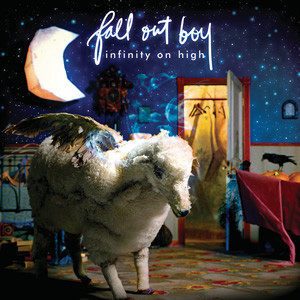 Fall Out Boy – Infinity On High (2016, Clear With Blue And White