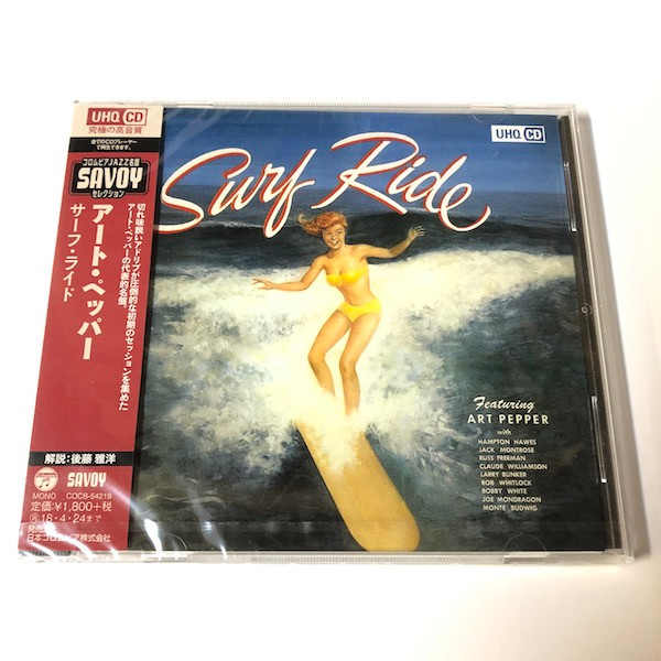 Art Pepper – Surf Ride (2017, UHQCD, CD) - Discogs