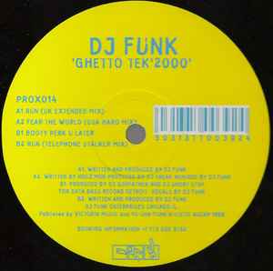 DJ Funk - 'Ghetto Tek '2000' album cover