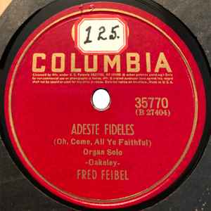 Fred Feibel - Adeste Fideles / Silent Night, Holy Night album cover