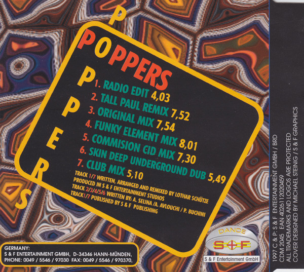 descargar álbum Poppers - Poppers