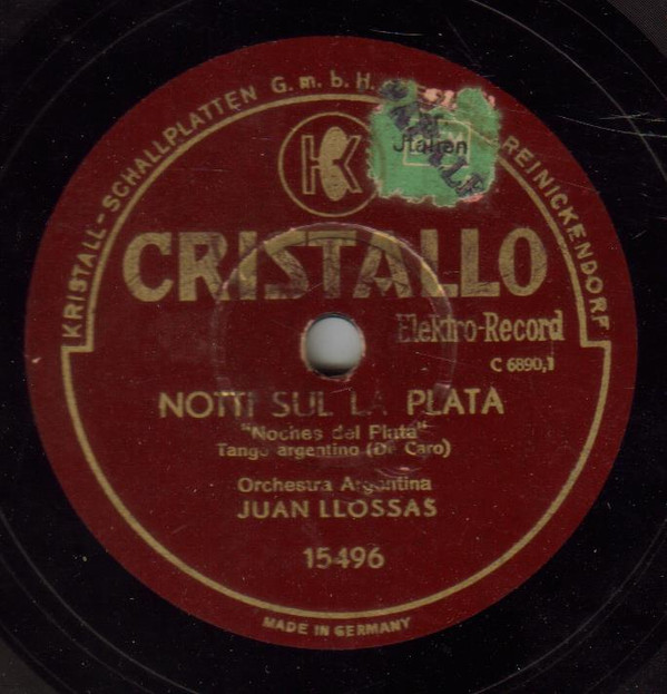 last ned album Orchestra Argentina Juan Llossas - Notti Sul La Plata Renacimiento