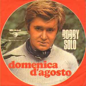 Bobby Solo-Domenica D'Agosto copertina album