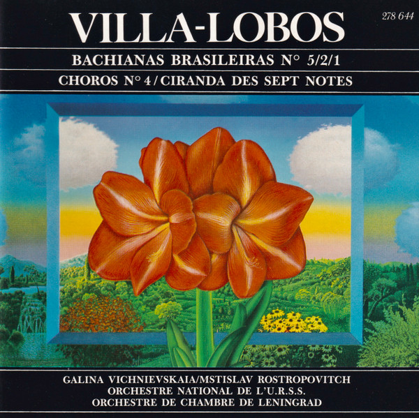 Bachianas Brasileiras No 5,2,1 | Villa-Lobos, Heitor (1887-1959) - compositeur brésilien. Compositeur